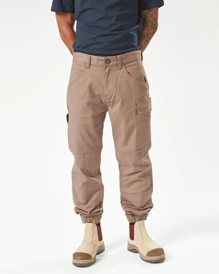 Volcom Workwear Caliper Cuff Pants 8211 Brindle Mens Volcom Pants