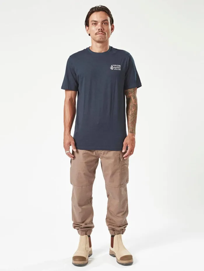 Volcom Workwear Caliper Cuff Pants 8211 Brindle Mens Volcom Pants