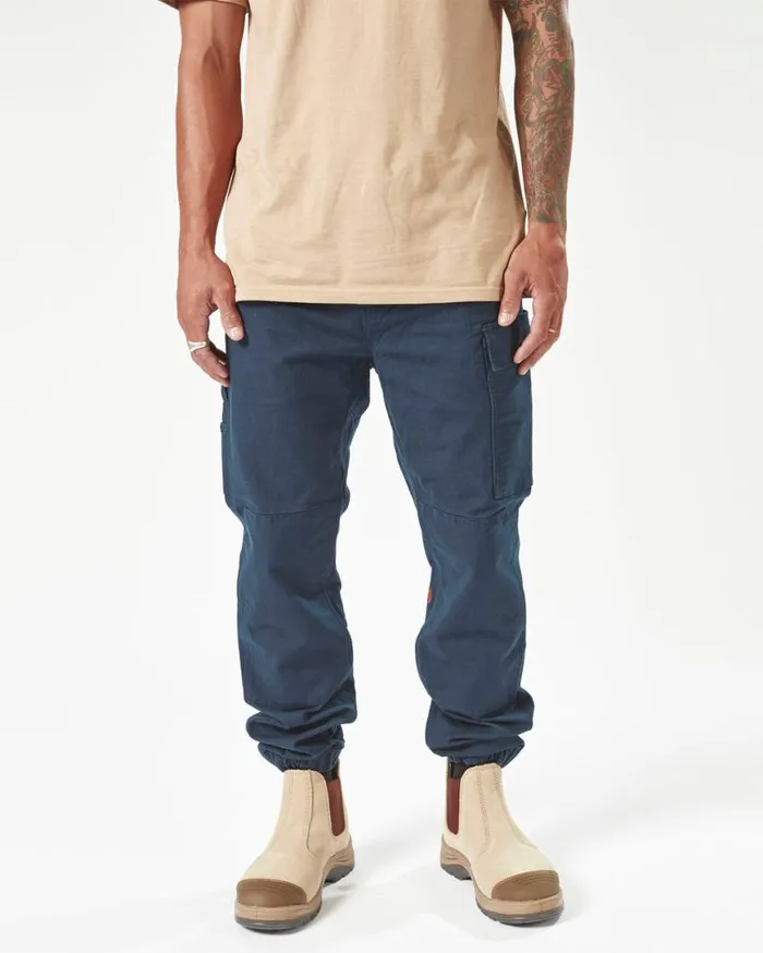 Volcom Workwear Caliper Cuff Pants 8211 Navy Mens Volcom Pants