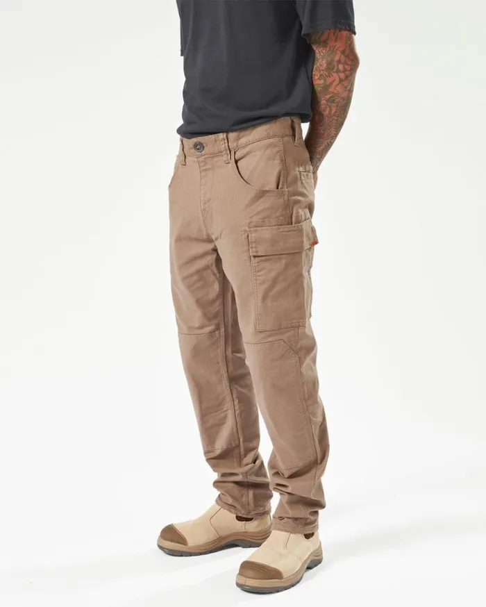 Volcom Workwear Caliper Work Pants 8211 Brindle Mens Volcom Pants