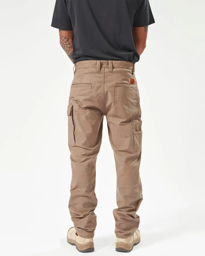 Volcom Workwear Caliper Work Pants 8211 Brindle Mens Volcom Pants