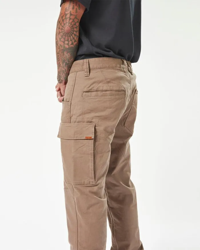 Volcom Workwear Caliper Work Pants 8211 Brindle Mens Volcom Pants