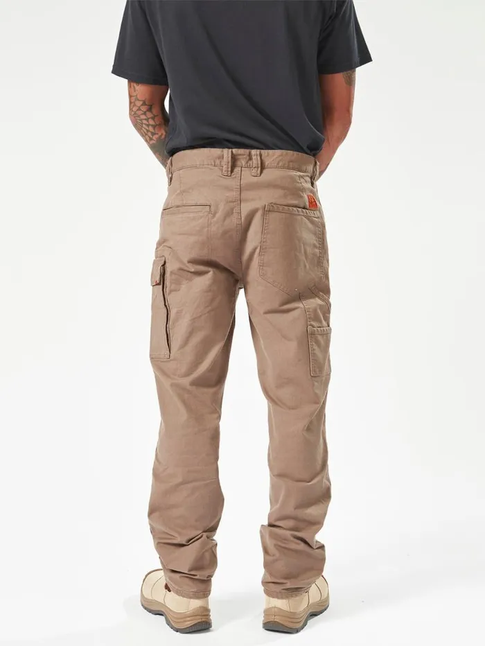 Volcom Workwear Caliper Work Pants 8211 Brindle Mens Volcom Pants