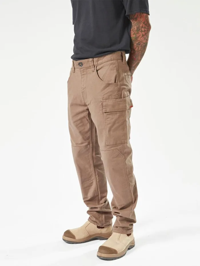 Volcom Workwear Caliper Work Pants 8211 Brindle Mens Volcom Pants