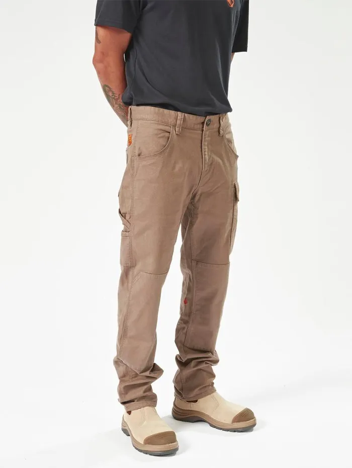 Volcom Workwear Caliper Work Pants 8211 Brindle Mens Volcom Pants