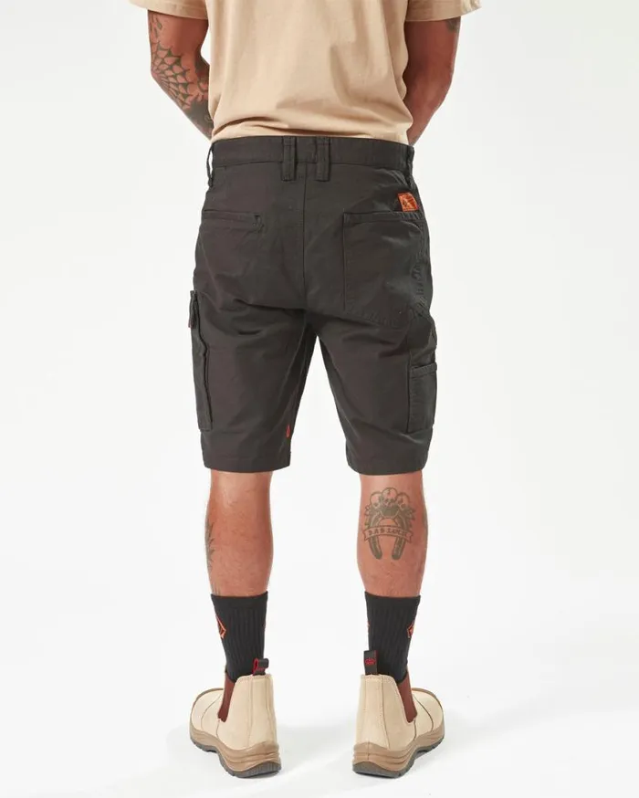 Volcom Workwear Caliper Work Shorts 8211 Black Mens Volcom Shorts