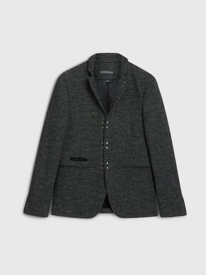 WALLACE JACKET Carbon Grey Men John Varvatos Coats And Jackets