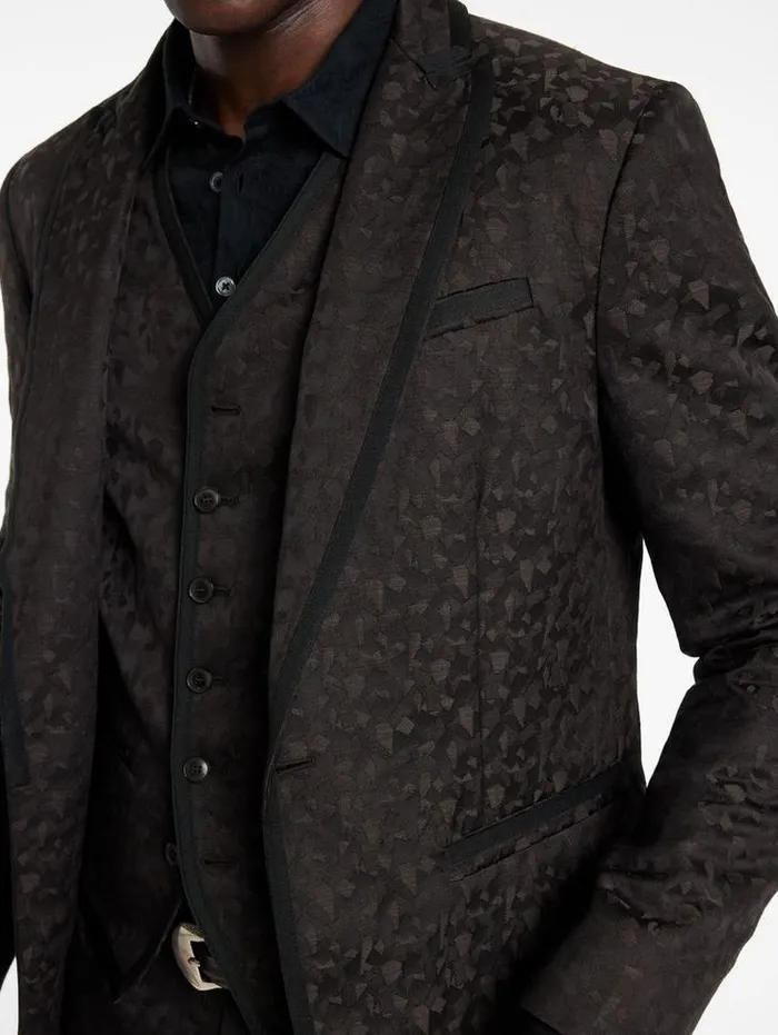 WALLACE JACKET Charcoal Grey Men John Varvatos Coats And Jackets