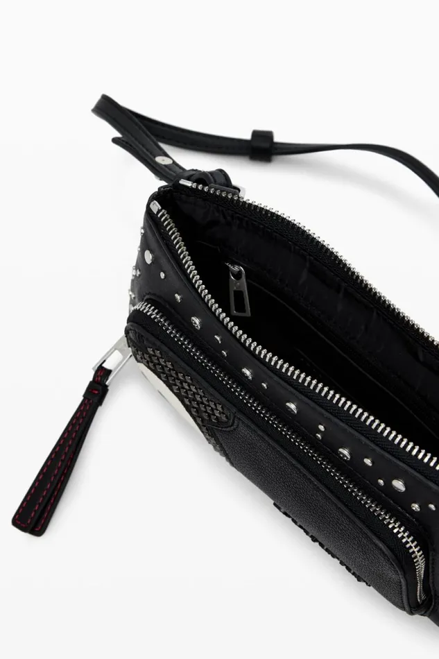 Wallets Women Desigual L Studded Wallet Mickey Black