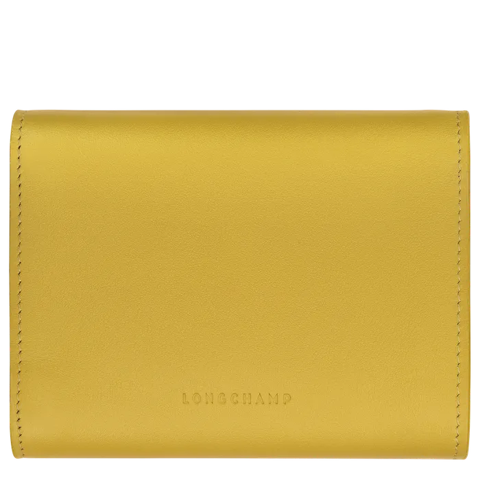 Wallets Women Le Roseau Compact wallet Ginger Longchamp Wallets Women Le Roseau Compact wallet Ginger Longchamp