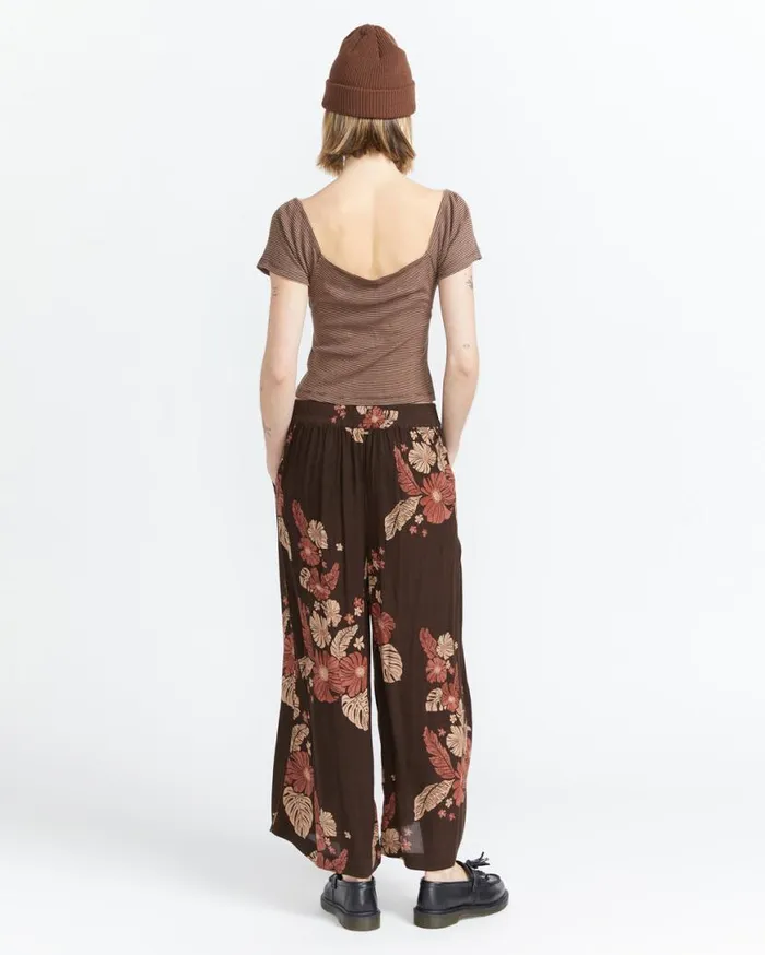 Waverly Woman Pants 8211 Dark Chocolate Womens Volcom Bottoms