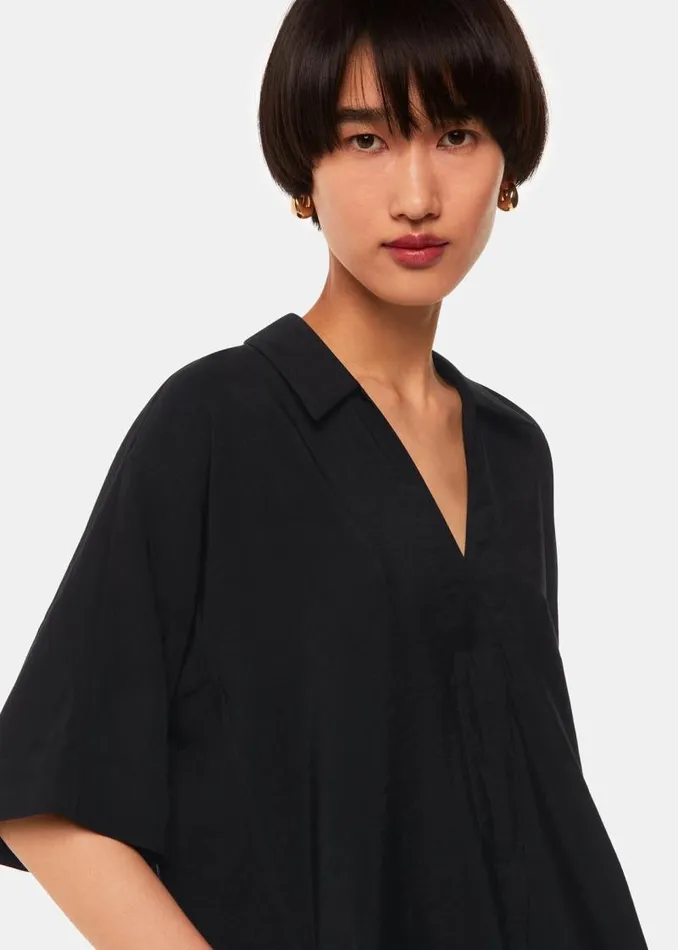 Whistles Dresses Black Melanie Dress 8211 Women