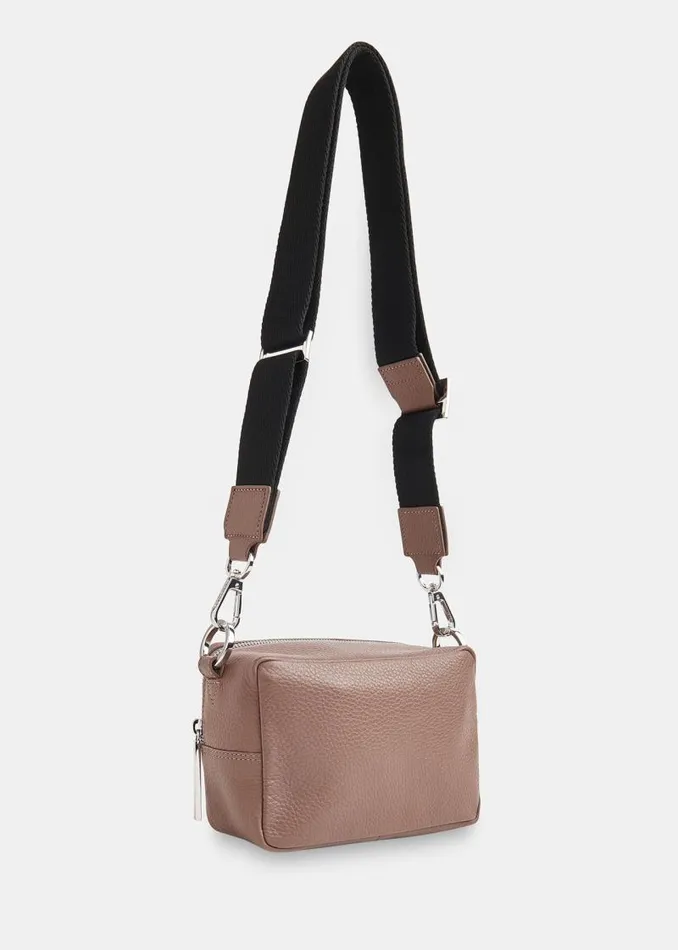 Whistles Leather Tobacco Bibi Crossbody Bag 8211 Women