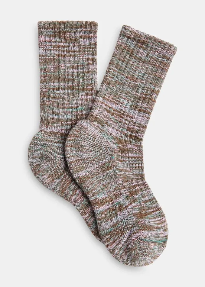 Whistles Socks and Pantyhose Brown Chunky Marl Socks 8211 Women