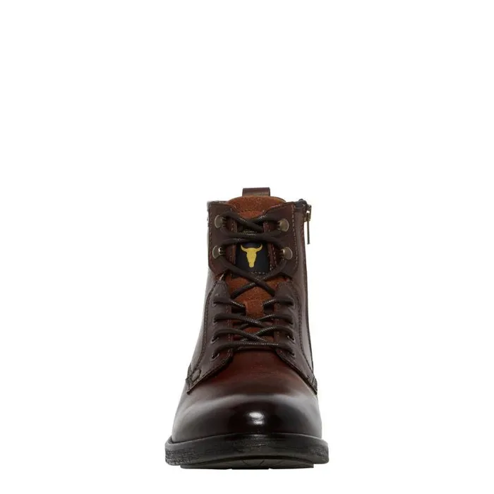 Windsor Smith Boots Men JUSTIN COGNAC LEATHER BOOTS Windsor Smith Boots Men JUSTIN COGNAC LEATHER BOOTS