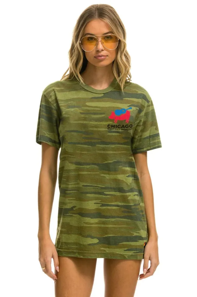 Windy City Smokeout 2024 Crew Tee Shirt 8211 Camo WomenMen Aviator Nation Tees Windy City Smokeout 2024 Crew Tee Shirt 8211 Camo WomenMen Aviator Nation Tees
