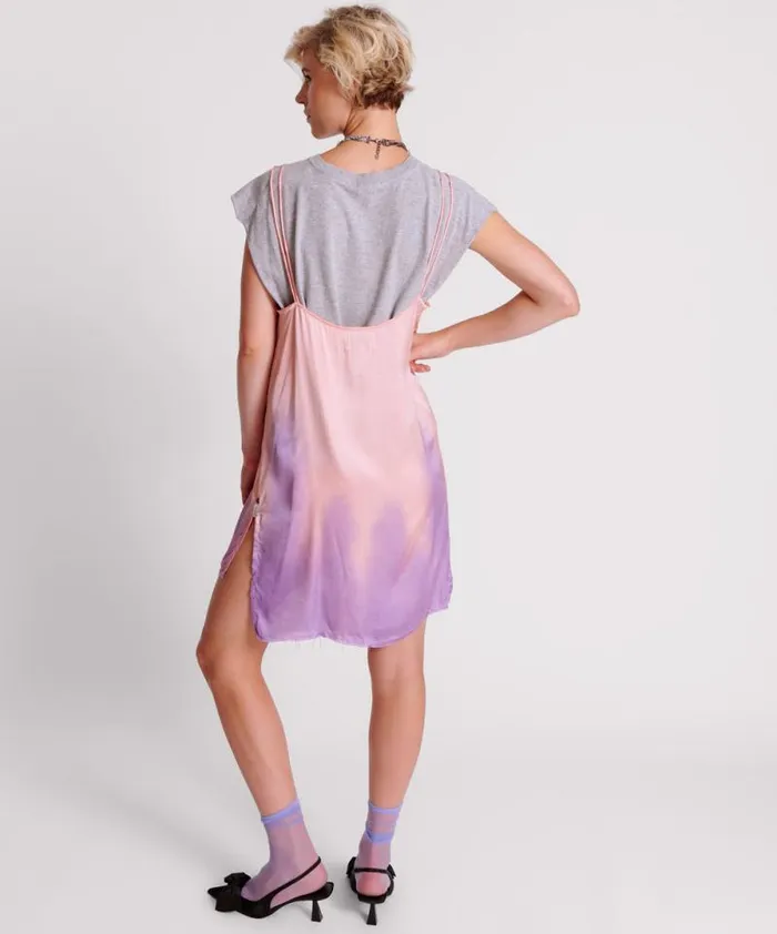 Women ACID CANDY DIP DYE MINI SLIP DRESS One Teaspoon Mini Dresses Women ACID CANDY DIP DYE MINI SLIP DRESS One Teaspoon Mini Dresses