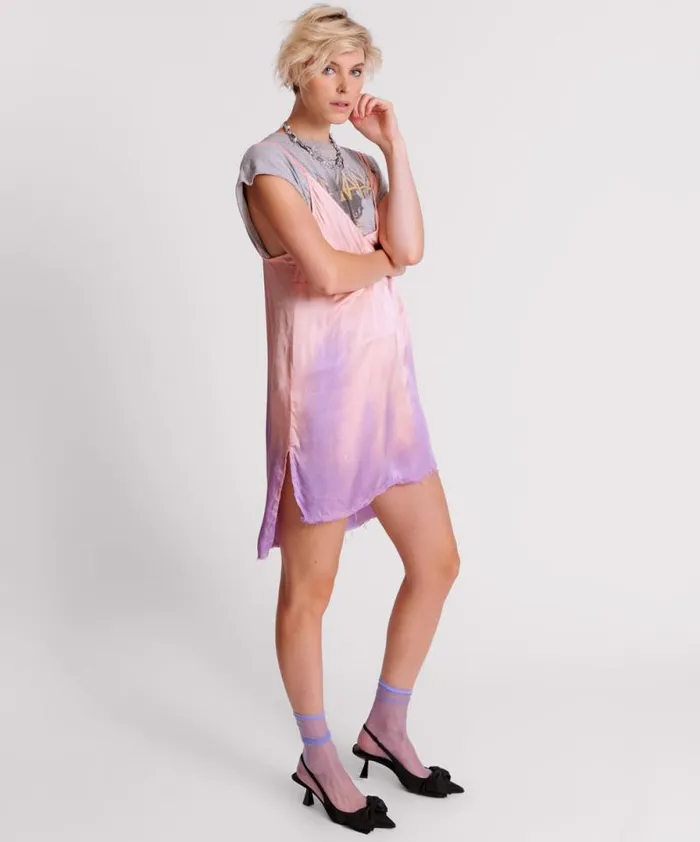 Women ACID CANDY DIP DYE MINI SLIP DRESS One Teaspoon Mini Dresses Women ACID CANDY DIP DYE MINI SLIP DRESS One Teaspoon Mini Dresses