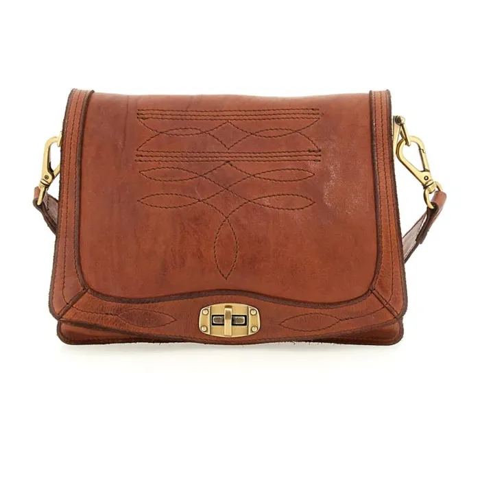 Women Agata Cognac Campomaggi Crossbody Bags
