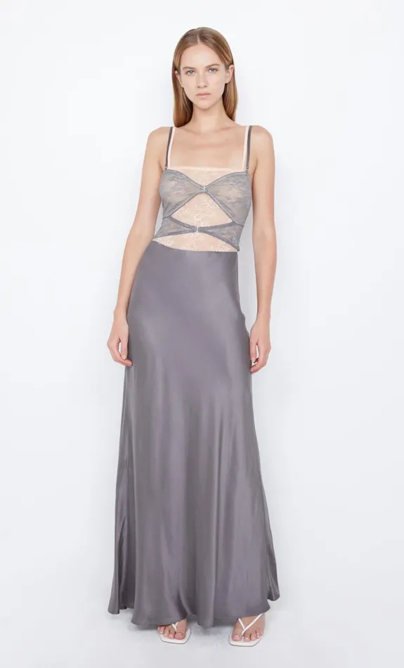 Women AMORAS CUT OUT DRESS 8211 GREYPEACH Bec Bridge Wedding Guest