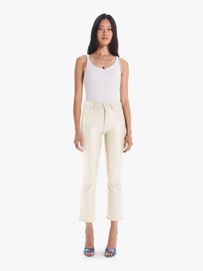 Women Ankle Mother Denim The Insider Ankle Natural
