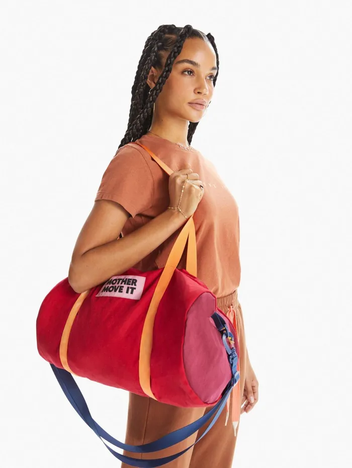 Women BagsWallets Mother Denim The Duffel Bag Red