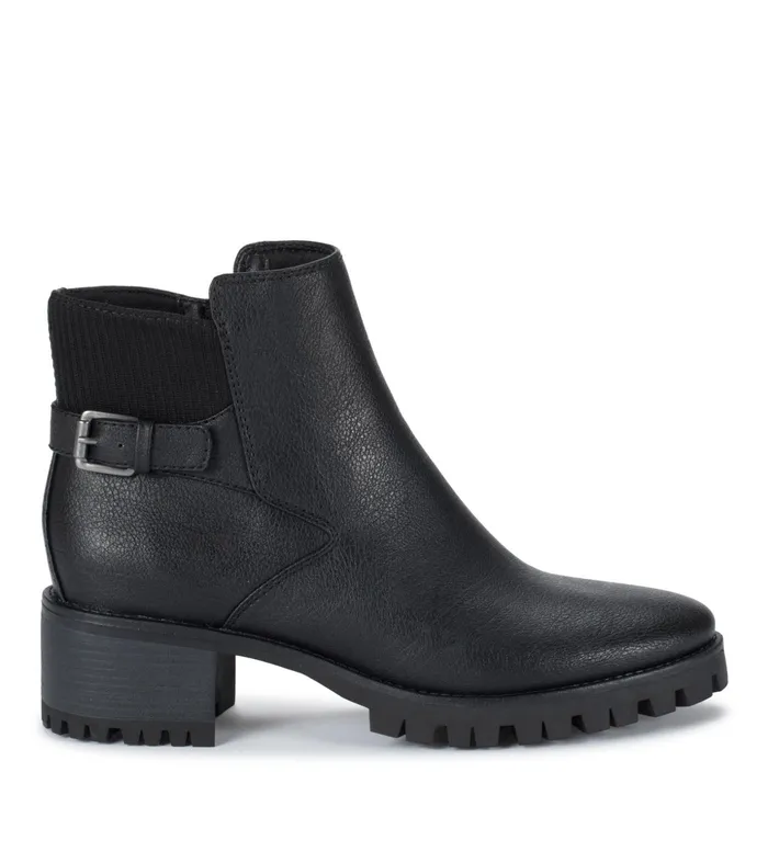 Women Baretraps Booties Kemper Lug Sole Bootie Black