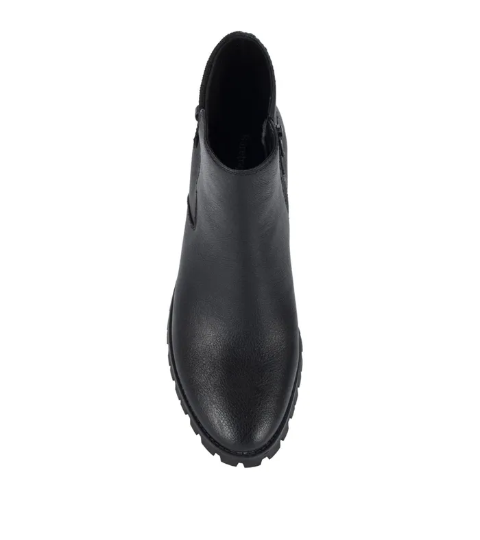 Women Baretraps Booties Kemper Lug Sole Bootie Black