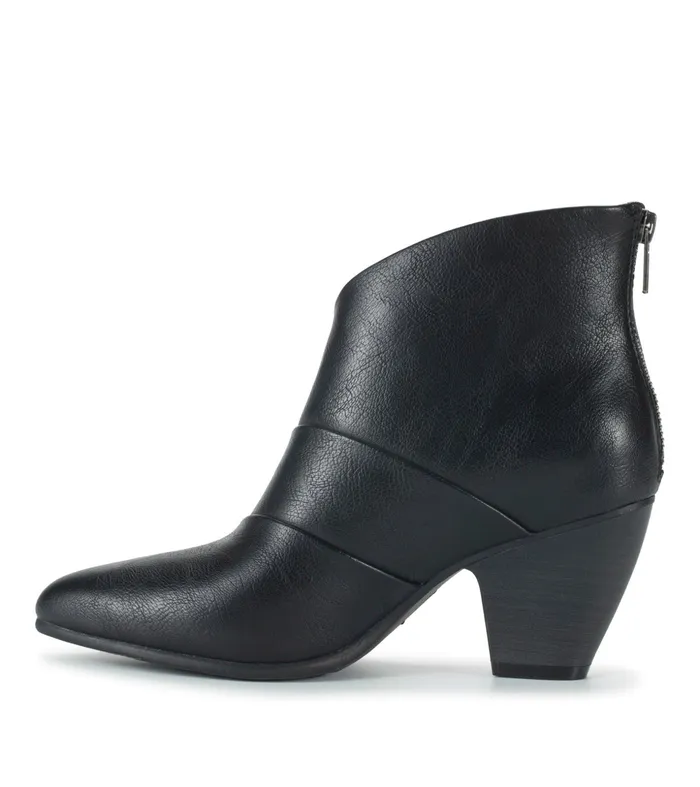 Women Baretraps Booties Liberty Block Heel Bootie Black