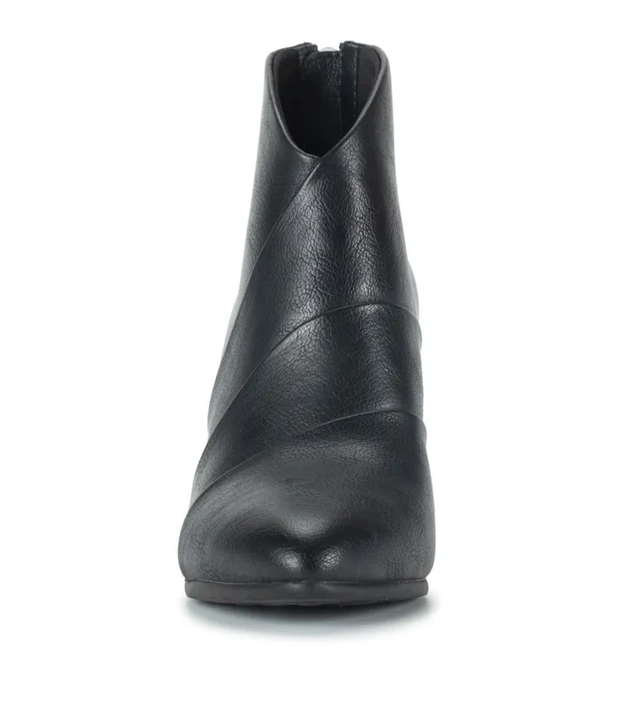 Women Baretraps Booties Liberty Block Heel Bootie Black