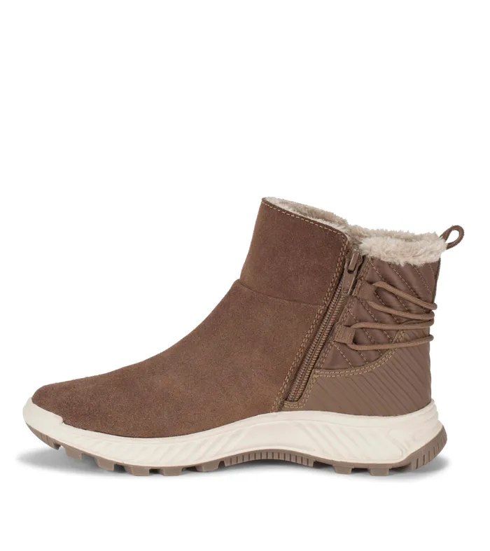 Women Baretraps Booties Mandie Cold Weather Bootie Mushroom Suede