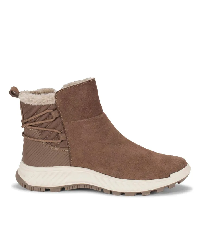 Women Baretraps Booties Mandie Cold Weather Bootie Mushroom Suede