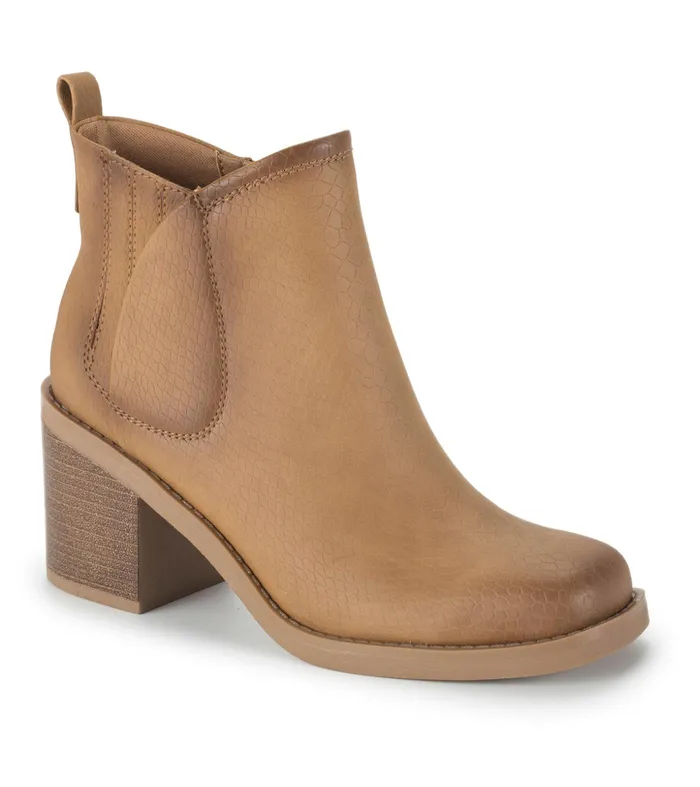 Women Baretraps Booties Maria Block Heel Bootie Sandstone