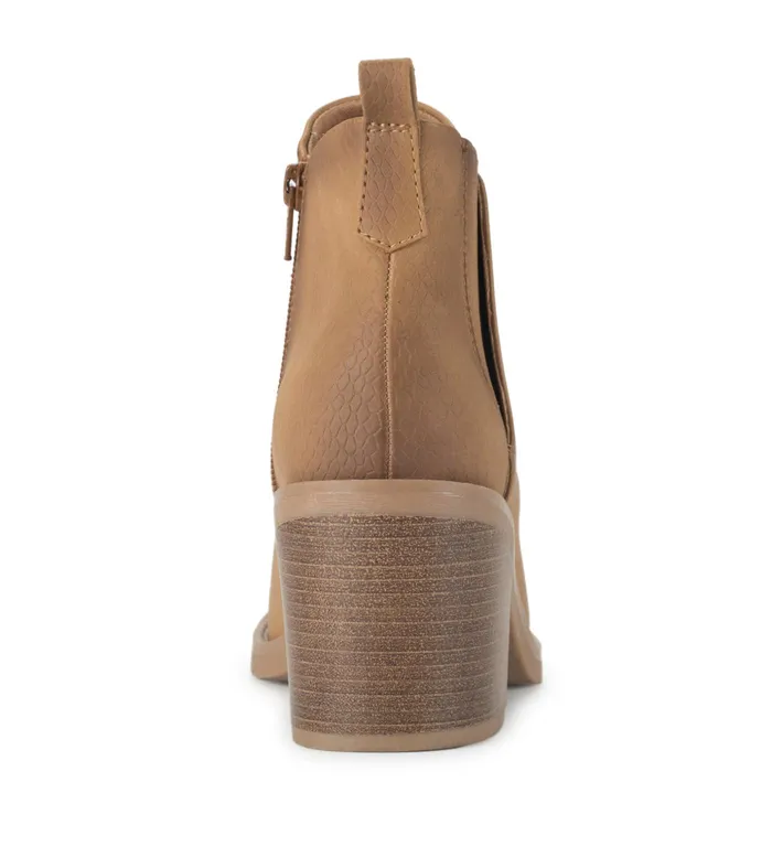 Women Baretraps Booties Maria Block Heel Bootie Sandstone