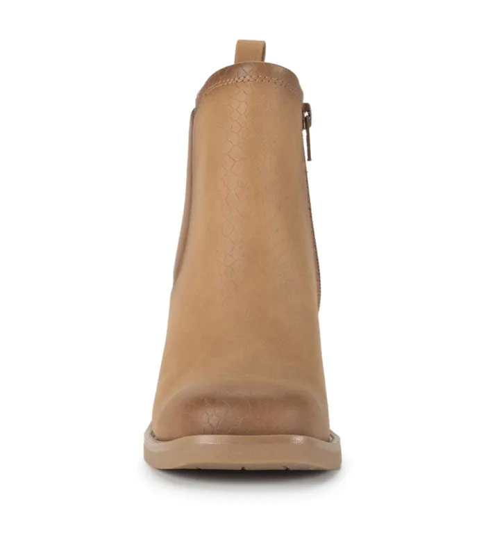Women Baretraps Booties Maria Block Heel Bootie Sandstone