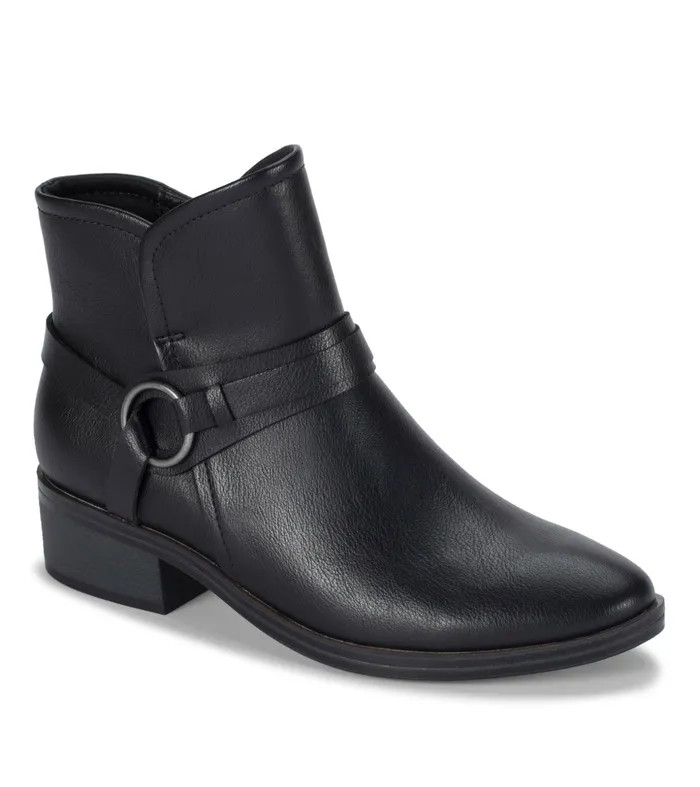 Women Baretraps Booties Marshall Block Heel Bootie Black