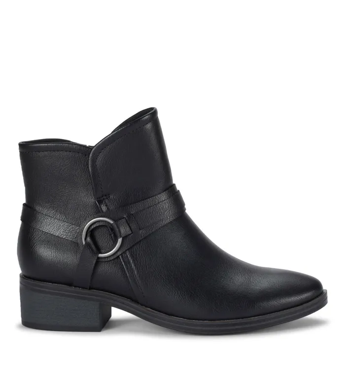 Women Baretraps Booties Marshall Block Heel Bootie Black