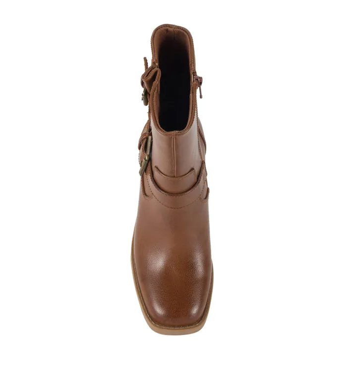Women Baretraps Booties Mayla Mid Calf Boot Walnut