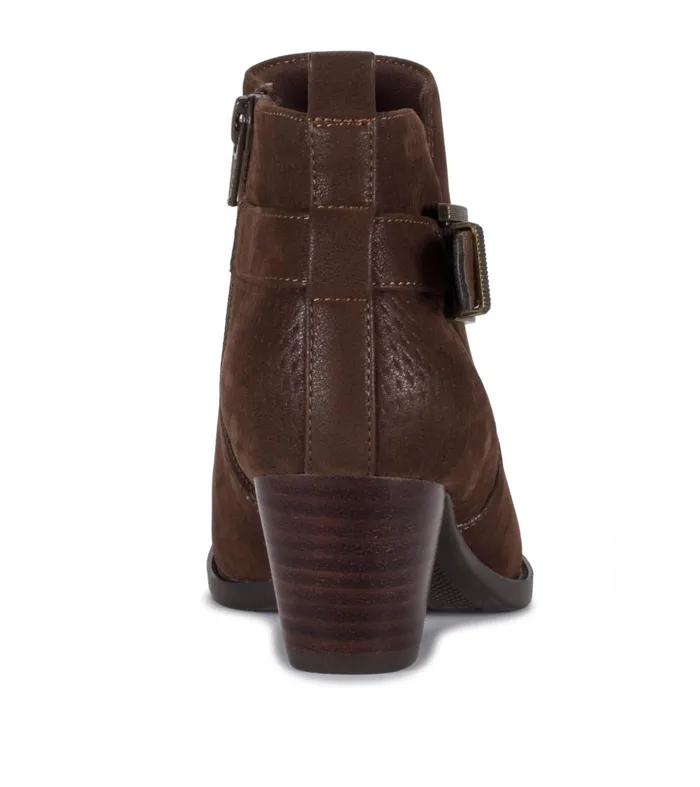 Women Baretraps Booties Rudy Block Heel Bootie Medium Brown