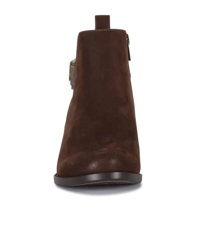 Women Baretraps Booties Rudy Block Heel Bootie Medium Brown