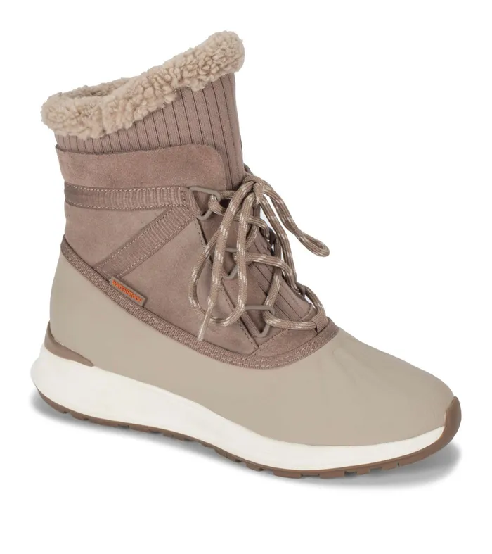 Women Baretraps Cold Weather Boots Bandie Waterproof Cold Weather Boot Taupe Suede