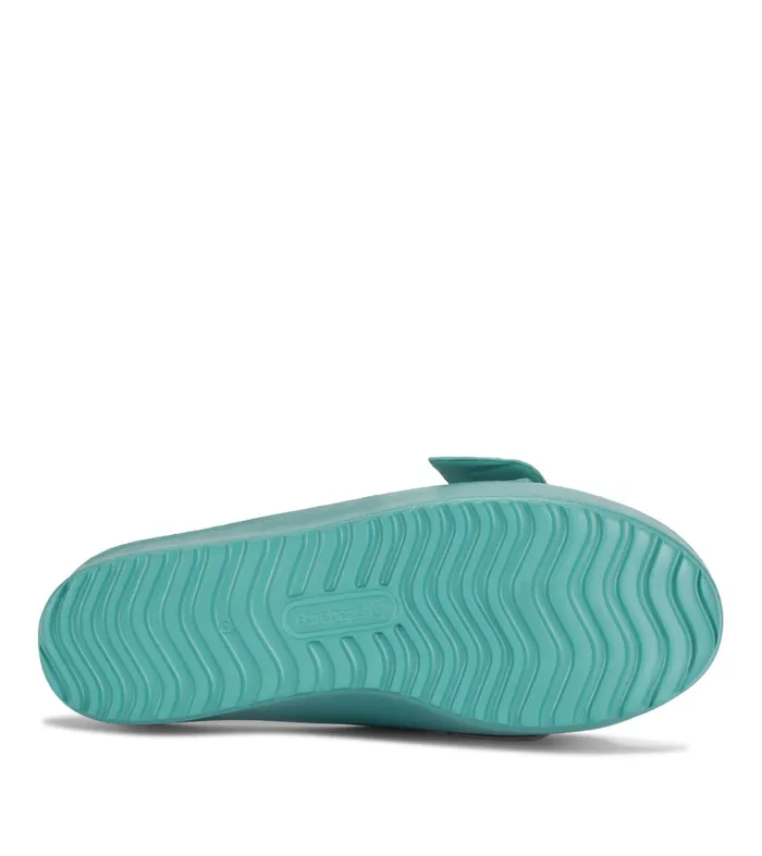 Women Baretraps Slides and Slip On Sandals Pacey Platform Sandal Taffy Teal