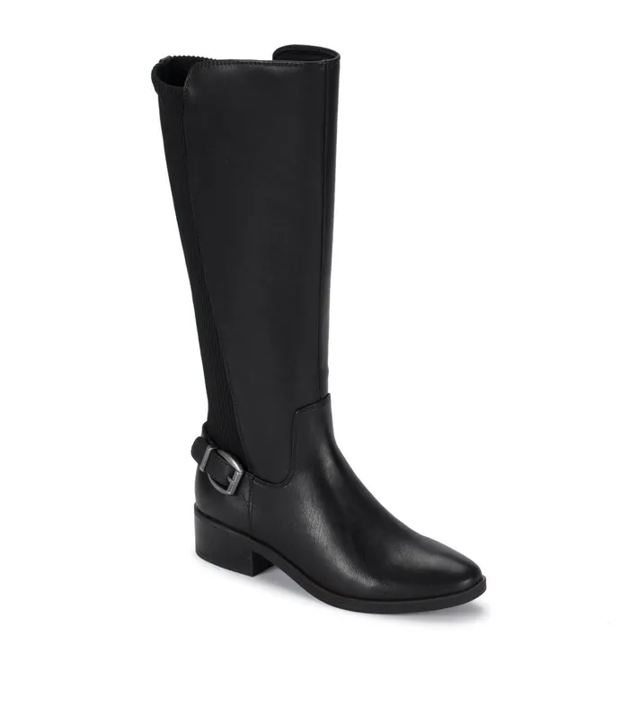 Women Baretraps Wide Calf Boots Mckayla Wide Calf Tall Boot Black