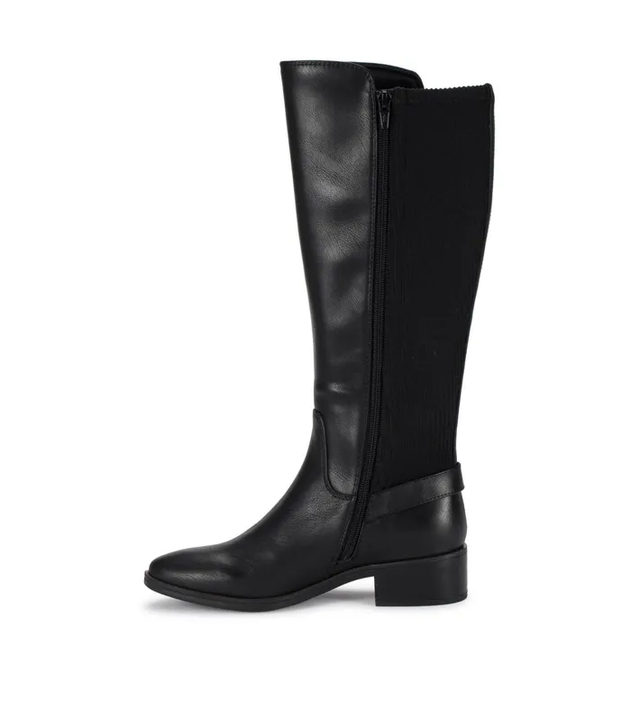 Women Baretraps Wide Calf Boots Mckayla Wide Calf Tall Boot Black