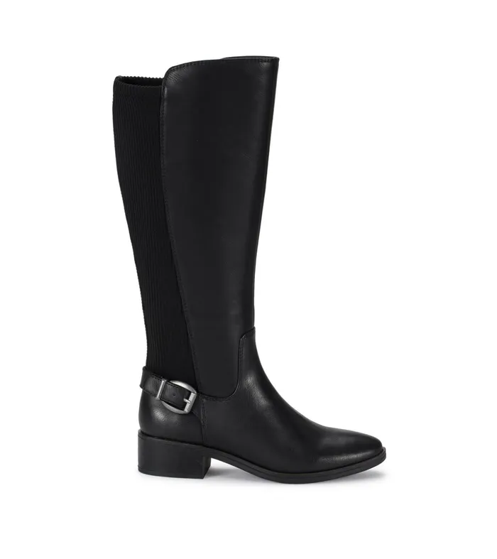 Women Baretraps Wide Calf Boots Mckayla Wide Calf Tall Boot Black