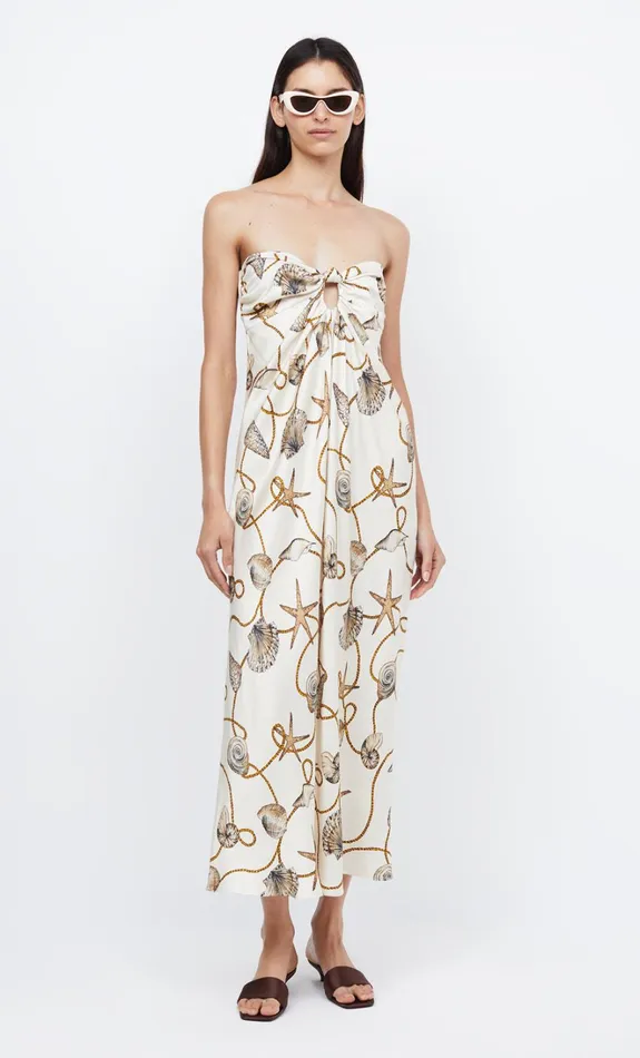 Women BAYSIDE STRAPLESS MAXI 8211 PARISIAN SHELL Bec Bridge Maxi Dresses