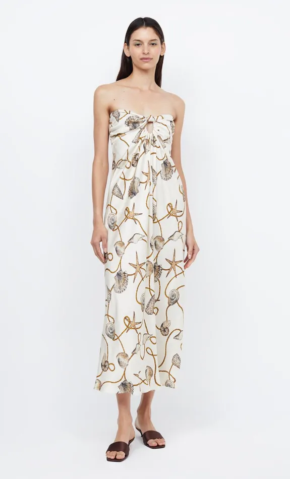 Women BAYSIDE STRAPLESS MAXI 8211 PARISIAN SHELL Bec Bridge Maxi Dresses