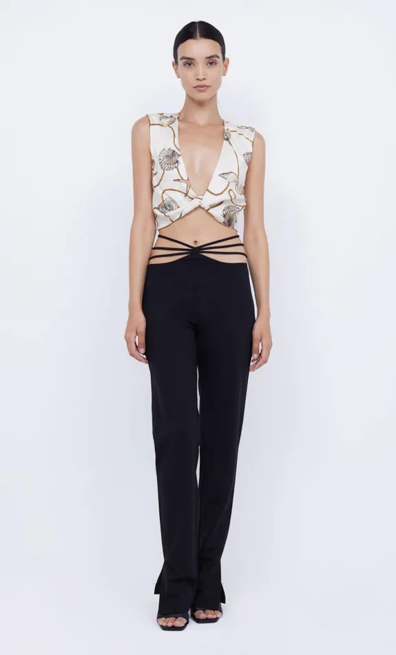 Women BAYSIDE TWIST CROP TOP 8211 PARISIAN SHELL Bec Bridge Sleeveless