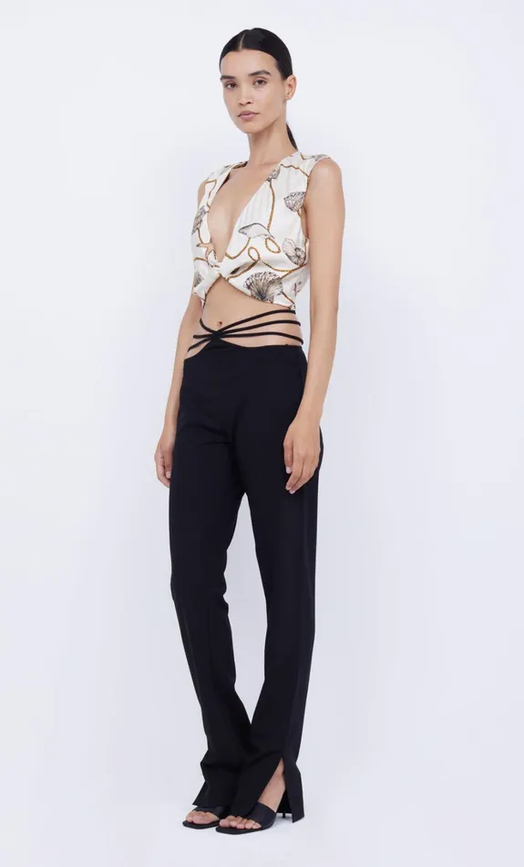 Women BAYSIDE TWIST CROP TOP 8211 PARISIAN SHELL Bec Bridge Sleeveless