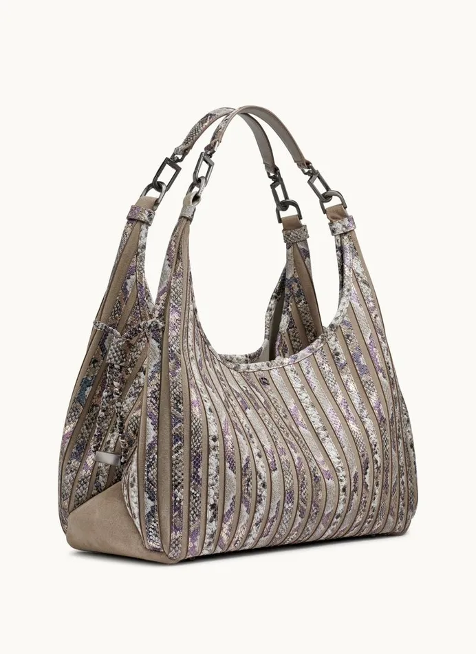 Women BELLEROSE HOBO Multi Python Donna Karan New York Shoulder And Hobo Bags Women BELLEROSE HOBO Multi Python Donna Karan New York Shoulder And Hobo Bags